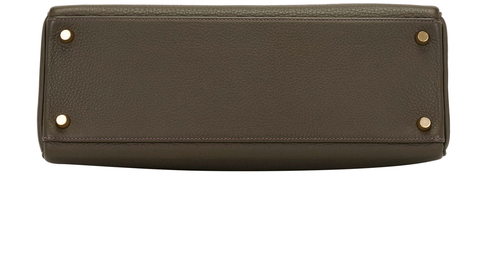 Kelly 32 Retourne In Clemence Vert Gris, &pound;10,000, Handbags, Brown, Leather, Top view